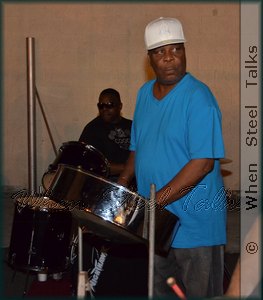 Legends Stars Steel Band at practice