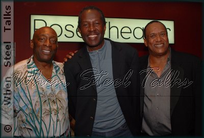 (l-r) Ralph MacDonald, David Rudder, Robert Greenidge