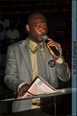 Chief Bowie Sonnei Bowei at the 2010 Nigeria Schools Panorama