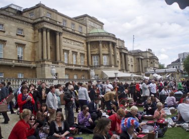 People attended a picnic in the Queen’s back garden ahead of the diamond jubilee concert - pic 2