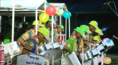 Pan Lovers Orchestra at the 2016 Grenada National Panorama