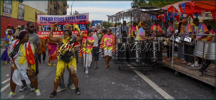Legend Stars Steelband on the road for Brooklyn JOuvert 2016