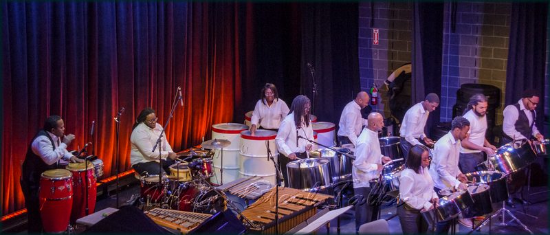 Pan Evolution Steel Orchestra with Andre White performs at BRIC