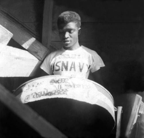 Dalton Narine joins Trinidad All Stars as a teenager, rehearses the Bands 1959 Bomb, Intermezzo, in the garret of the Maple Leaf Club on Charlotte Street.