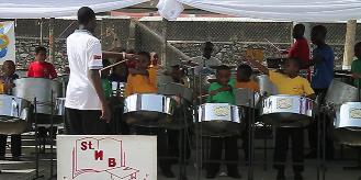 St. Margaret's Boys Steel Orchestra at their 2010 Pan Extravaganza