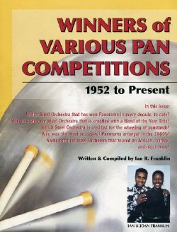 Cover of 'Winners of Various Pan Competitions - 1952 to Present' - compiled by Ian R. Franklin