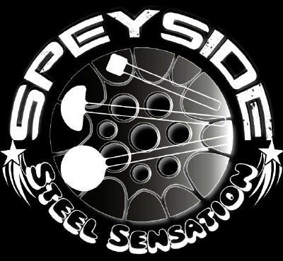 Steel Sensation Steel Orchestra band logo - When Steel Talks