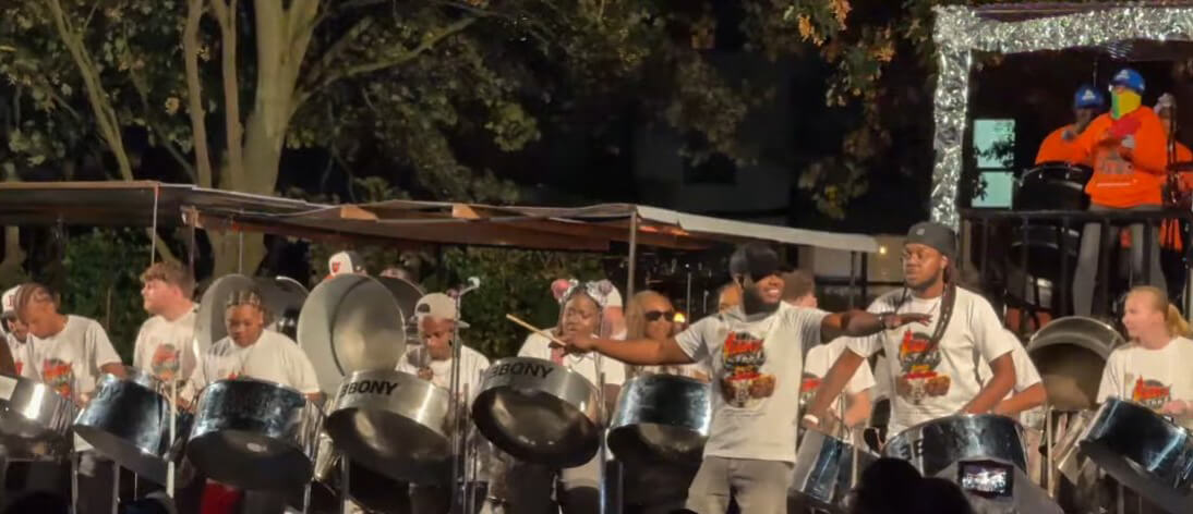 Ebony Steelband on stage at the 2026 UK National Panorama