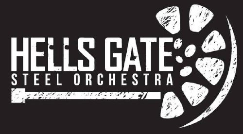 Hells Gate Steel Orchestra band logo - When Steel Talks