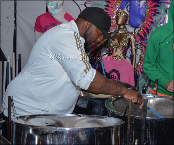 Wilfred Kieal, Jr of Metro Steel Orchestra